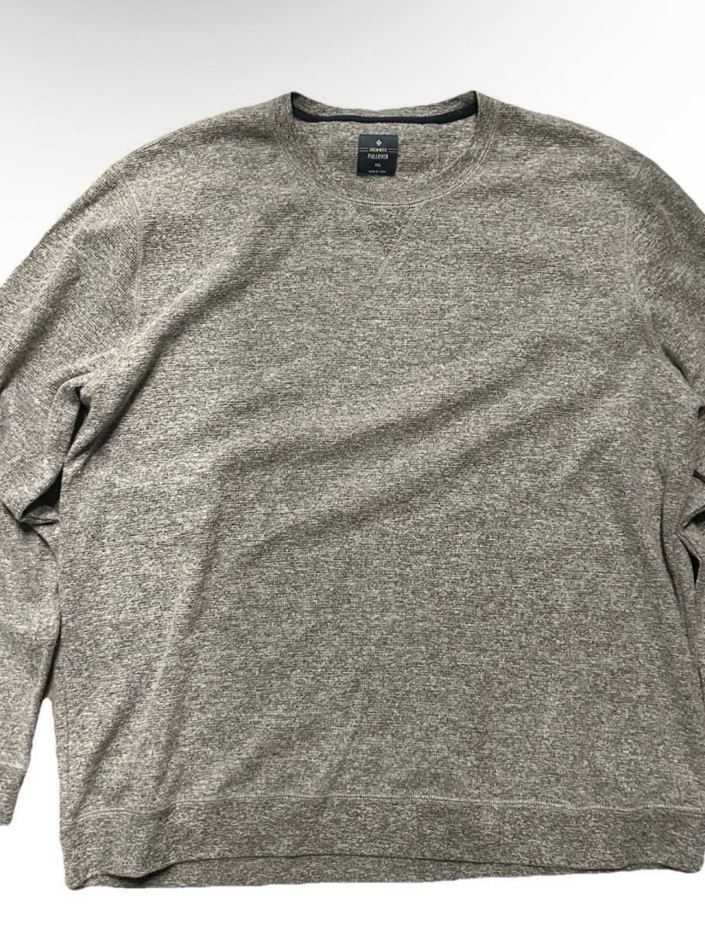 Members Mark Men’s Beige Crewneck Pullover Size XXL